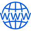 Globales Icon für Internet-Service